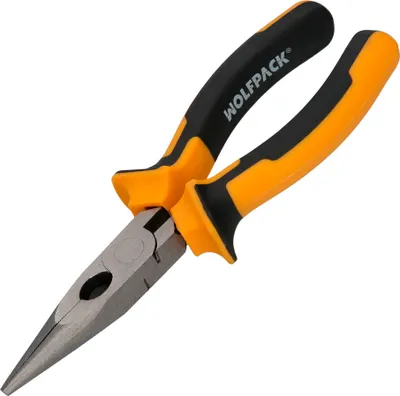 Immagine prodotto di Pinze a becchi dritti 150 mm. Pinze a becchi dritti in acciaio DIN 5745, pinze a becchi dritti lunghe,