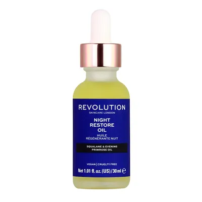 Produktbild von Revolution Make Up Night Restore Oil Squalane y Evening Primrose Oil 30ml
