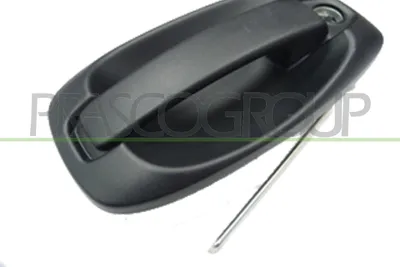 Produktbild von PRASCO FT9078002 Türgriff Vorne Links für FIAT FIORINO Kasten/Kombi (225) Schwarz