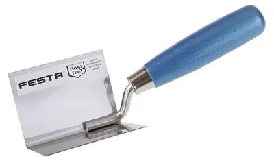Immagine prodotto di FESTA Cucchiaio in acciaio inox, angolato, manico in legno, 80x60x60mm 31281.01