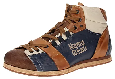 Produktbild von Kamo-Gutsu Tifo-105 - Herren Schuhe Sneaker - Marrone-Royal Größe 42 EU