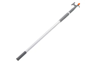 Produktbild von Bootshaken Teleskop 1,2 m - 1,96 m Aluminium Enterhaken, Bootshakenspitze Kunststoff, stufenlos arretierbar