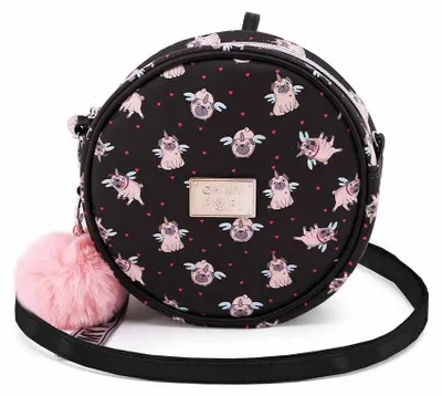 Produktbild von Karactermania Oh My Pop Pug 18 Cm Gürteltasche Schwarz Kinder Schwarz One Size