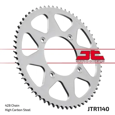 Obrázok produktu pre JTSPROCKETS, reťazové koleso JTR1140.50, zadné, vyrobené z uhlíkovej ocele