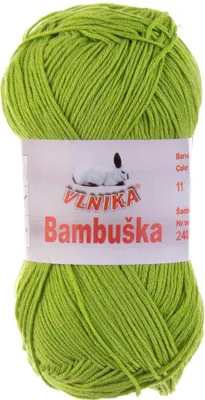 Produktbild von 50g Strick- u. Häkelgarn Bambuska Strickgarn Bambus-Viskose Baumwolle unifarben, Farbwahl