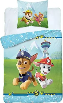 Produktbild von Paw Patrol Kinderbettwäsche 160x200 Baumwolle