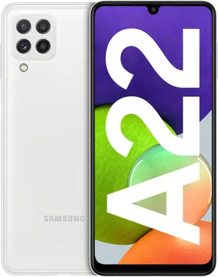 Produktbild von Samsung Galaxy A22 SM-A225F, 16,3 cm (6.4"), 1600 x 720 Pixel, 4 GB, 64 GB, 48 MP, Weiß
