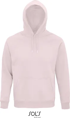 Produktbild von Baumwolle Classics-25.3568 Uni Bio Raglan Kapuzen Sweater Gr. L pale pink