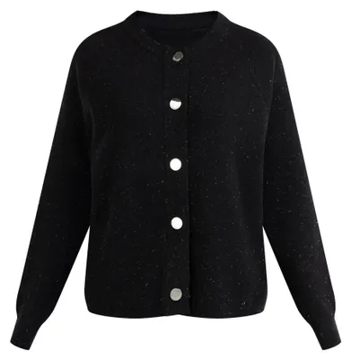 Produktbild von PATTEN Damen Cardigan - Schwarz PATTEN Damen Cardigan - Schwarz, M/L
