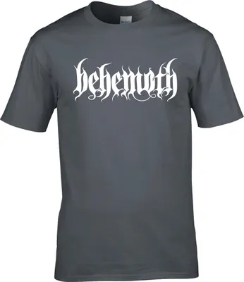 Zdjęcie produktu dla Koszulka z białym logo Behemoth