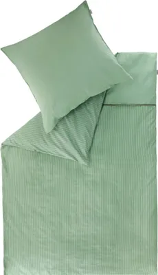 Zdjęcie produktu dla Pościel MUSTERRING Renforcé TWIST zielona 140 x 200 cm
