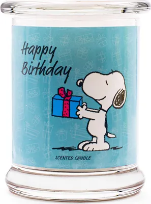 Image de Joyeux anniversaire - Duftkerze 250g von Peanuts