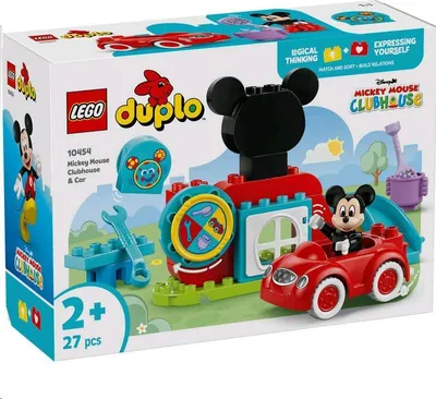 Obrázek produktu pro LEGO® DUPLO 10454 Klubovna a auto Disneyho Mickeyho