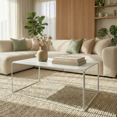 Produktbild von MyWIRE Couchtisch "Samina 2" - weiß