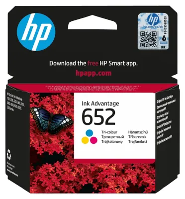Immagine prodotto di HP 652 - Colore (ciano, magenta, giallo) - originale