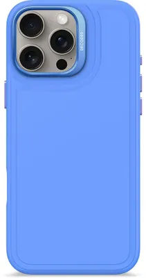 Immagine prodotto di Etui Decoded Antimicrobial Silicone Stacks Backcover Z Magsafe Do Iphone 16 Pro Max - Niebieskie
