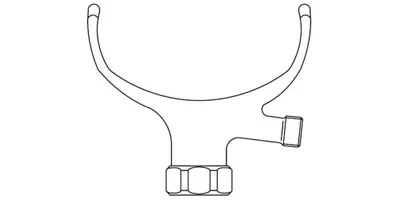Produktbild von Ideal Standard Auflegegabel edelmessing