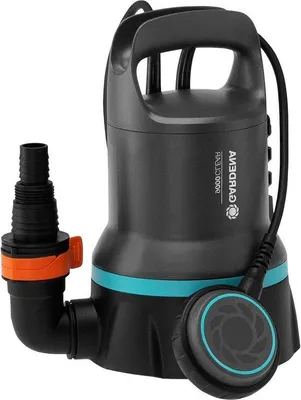Produktbild von Frischwasser-Tauchpumpe 9000 l/h, Schwimmerschalter, Flachansaugung, Schnellkupplungssystem, 300 W – Gardena