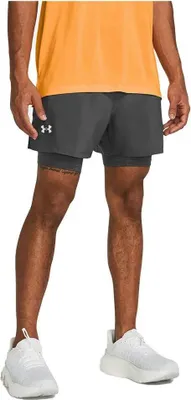 Obrázek produktu pro Under Armour Ua Launch 5'' 2-In-1 Short - castlerock, Velikost:M