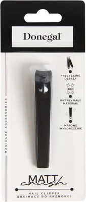 Image de DONEGAL Coupe-ongles Mat Crush - Noir mat (2144)