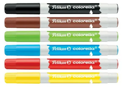 Obrázok produktu pre Pelikan 817059 6 plniacich pier Pelikan Colorella, rôzne farby