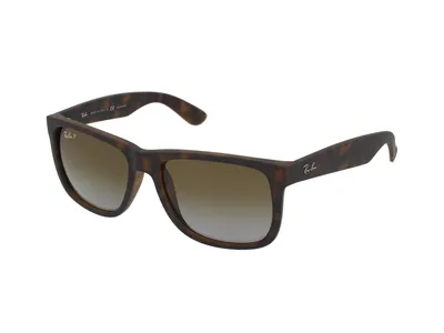 Produktbild von Ray-Ban Justin Classic, Erwachsener, Uni, Rechteckig, Quadratisch, Vollrand, Schildkröte
