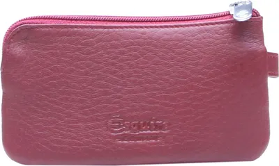 Produktbild von Esquire Leder Schlüsselmäppchen Deer Key Case with Zip Red dunkelrot