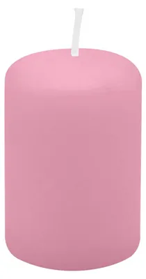 Produktbild von Stumpenkerzen 60 x Ø 40 mm, Rosa, 24 Stück