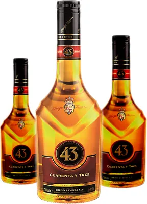 Produktbild von 3 x Licor 43 - Cuarenta y Tres - Spanische Likoerspezialitaet 1,0 L