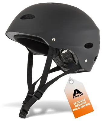 Produktbild von Apollo Skatehelm - Black - S/M - SW001