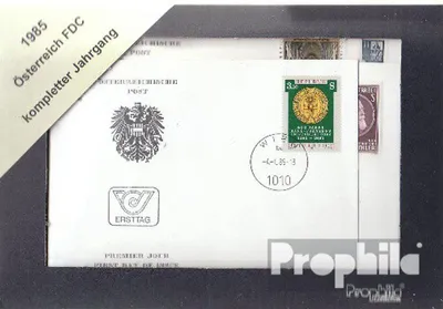 Produktbild von Briefmarken Österreich 1985 1985 FDC