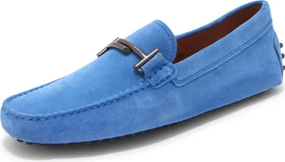 Produktbild von 0846AR TOD'S Mann Wildleder Slipper bluette