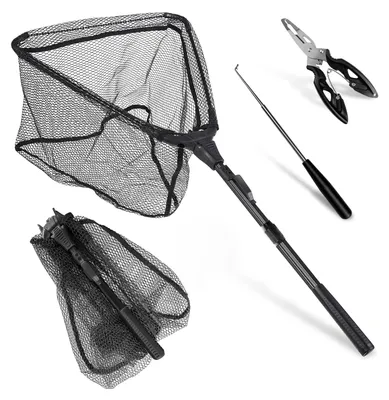 Image de Filet de pêche télescopique avec accessoire pour la pêche