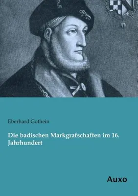 Zdjęcie produktu dla Die badischen Markgrafschaften im 16. Jahrhundert