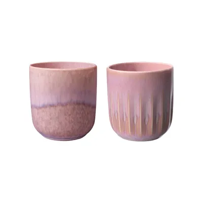 Produktbild von like. by Villeroy & Boch Perlemor Coral Becher Set 2tlg.