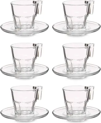 Image de Pasabahce Espresso Deluxe : Explorez le set de 6 Casablanca pour un café parfait