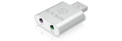 Immagine prodotto di RAIDSONIC ICY BOX Adattatore da USB a microfono e cuffie