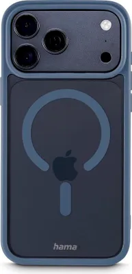 Produktbild von Frame Protect für iPhone 17 Pro Max, magnetisch, durchsichtig, Blau (00232436)