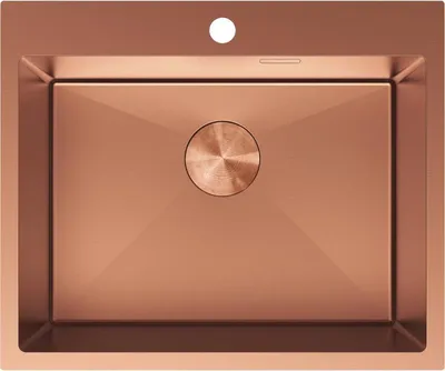 Produktbild von Mexen Solix Edelstahlspüle 1-becken 600 x 500 mm, Kupfer - 6408601000-65