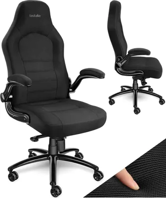 Produktbild von tectake® Bürostuhl Springsteen ergonomische Form 360° drehbar