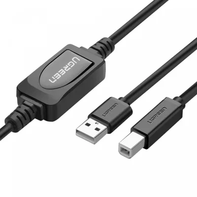 Produktbild von Vads USB AM - BM 15m ar retranslatoru US122 UGREEN