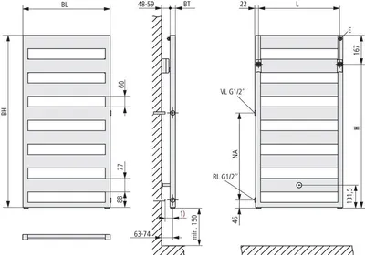 Zdjęcie produktu dla Kermi Casteo-D BH1806x30x500mm