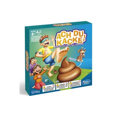 Produktbild von Hasbro, Ach du Kacke! Spielset, Knete, Mehrfarbig, 272x266x61mm, 763g, Ohne Batterien, Ab 4 Jahren, 1 Spieler
