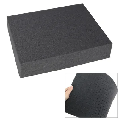 Produktbild von HMF 1458-90 Rasterschaumstoff, Würfelschaum, 345 x 275 mm, Koffereinlage, Tabletop, Höhe: 90 mm