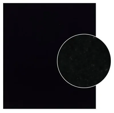 Produktbild von Plottermarie Plotterfolie Premium Flockfolie mit samtiger Oberfläche – Plotterfolie für Textildruck, T-Shirts, Baumwolle, Polyester & Mischgewebe 32 x 50 cm - 700 Black