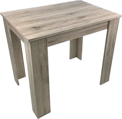 Produktbild von Esszimmertisch Lucie Sandeiche Nachbildung  86x60cm Landhaus Look NEU