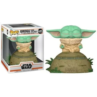 Zdjęcie produktu dla Dziecko używające Mocy Funko POP Mandalorianin Deluxe