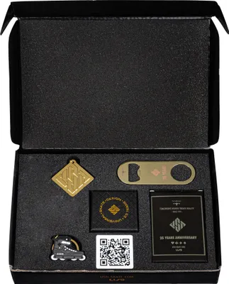 Immagine prodotto di Usd Pattini 25 Anni Anniversario 62 Mm Portachiavi Marrone Marrone Taglia Unica