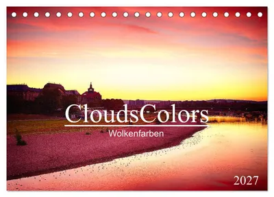 Produktbild von CloudsColors 2027 (Tischkalender 2027 DIN A5 quer), CALVENDO Monatskalender
