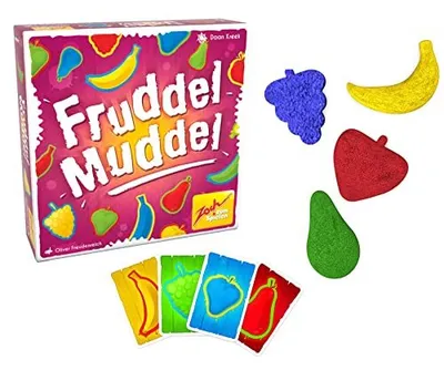 Immagine prodotto di Zoch Fruddel Muddel 601105168 - Gioco di strategia Incl. carte da gioco, figure di frutta